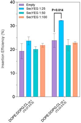 Cell-Free Expression to Probe Co-Translational Insertion of an Alpha Helical Membrane Protein